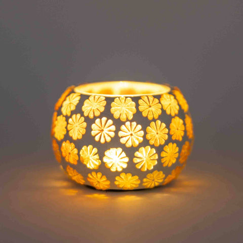 Chamakana Candleholder - Yellow