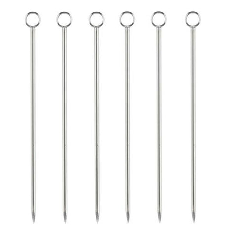 Harrison Reusable Stainless Steel Cocktail Picks - Set of 6