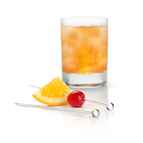 Harrison Reusable Stainless Steel Cocktail Picks - Set of 6