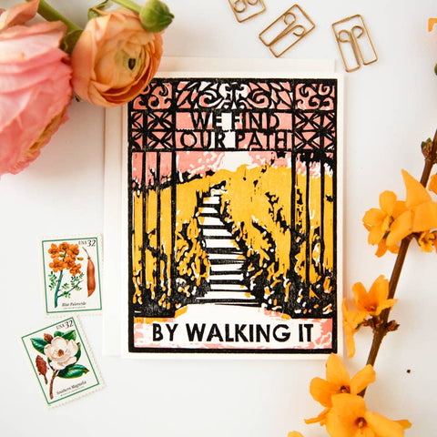 We Find Our Path Everyday Inspiration Card