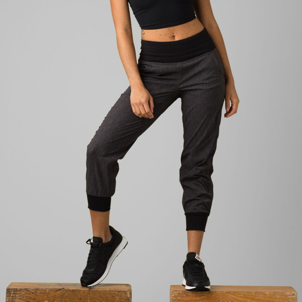 prAna Summit Jogger - Solid Black