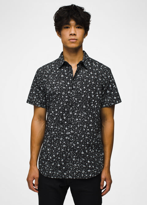 prAna Stimmersee Shirt-Black Above -