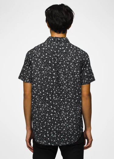 prAna Stimmersee Shirt-Black Above -