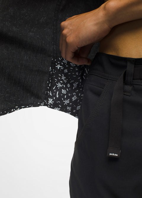 prAna Stimmersee Shirt-Black Above -