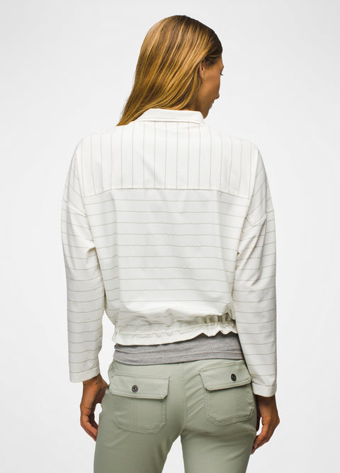 prAna Railay Pullover-Canvas Stripe