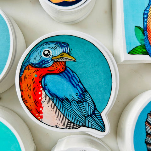 Bluebird Sticker