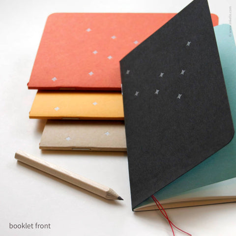 Star Booklet + Pencil (#397): Tomato Red