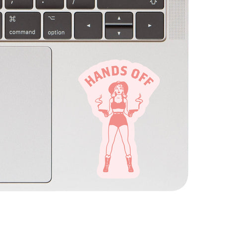 Cowgirl Feminist High Quality Vinyl Sticker