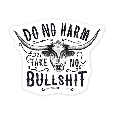 Bullshit - Mini Sticker