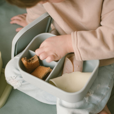 Divided Silicone Bento Lunch Box