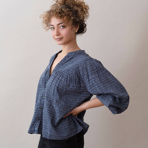 Isobel Top- Esmee Navy