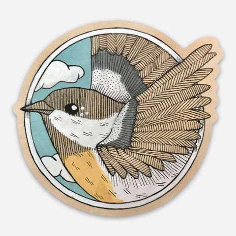 Chickadee East Vinyl Sticker
