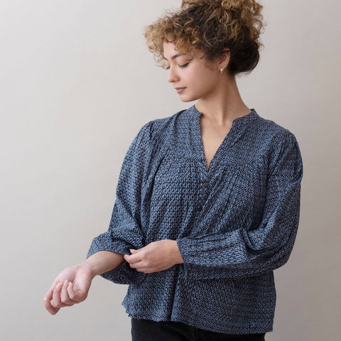 Isobel Top- Esmee Navy