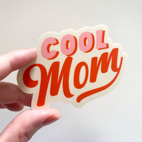 Cool Mom Vinyl Sticker