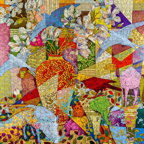 Grant Leier: Quilt 1000-Piece Jigsaw Puzzle