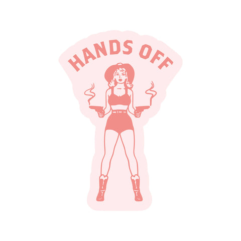 Cowgirl Feminist High Quality Vinyl Sticker