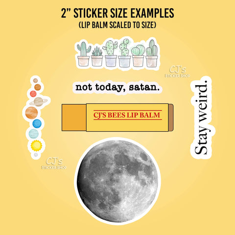 Never Judge A Book By It's Movie Sticker Vinyl Decal