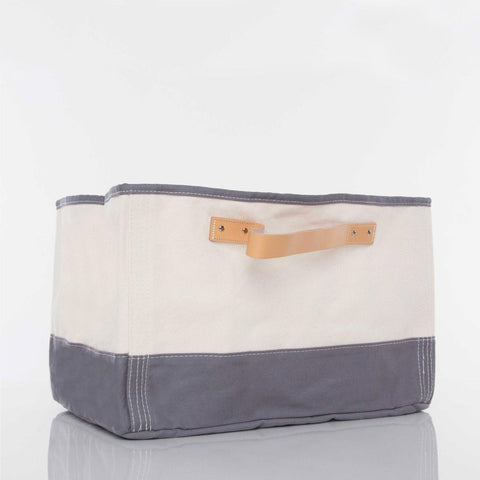 Canvas Tub Storage Bin