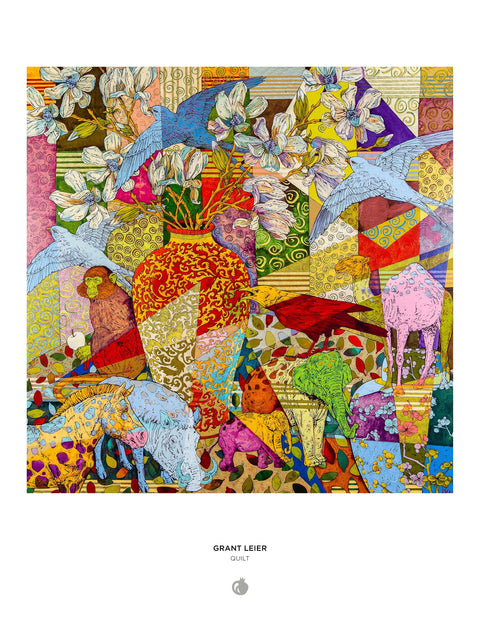 Grant Leier: Quilt 1000-Piece Jigsaw Puzzle