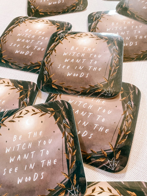 Be the Witch 3" Vinyl Sticker