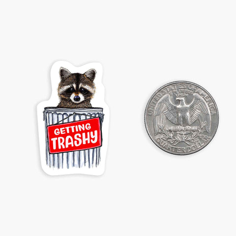 Trashy - Mini Sticker