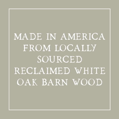 Round Reclaimed Wood Riser Stand | Made In USA: 3"