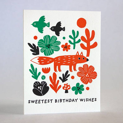 Sweetest Birthday Fox