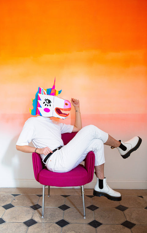 3D unicorn Mask