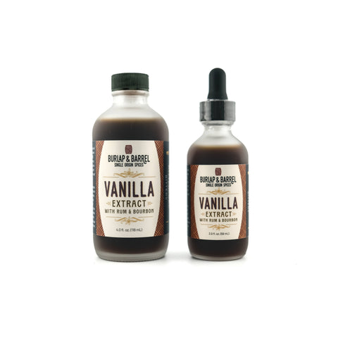 Vanilla Extract: 4 oz dasher