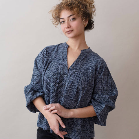 Isobel Top- Esmee Navy