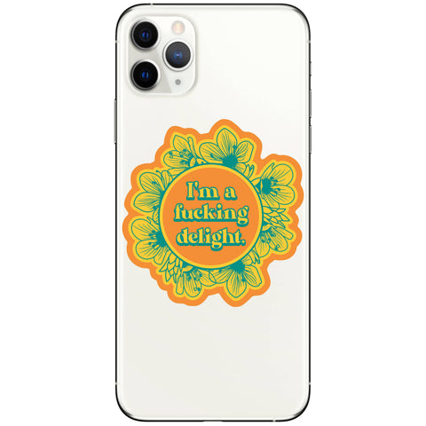 F**king Delight Swear Funny High Quality Vinyl Sticker