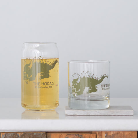 Classic Hodag Glassware