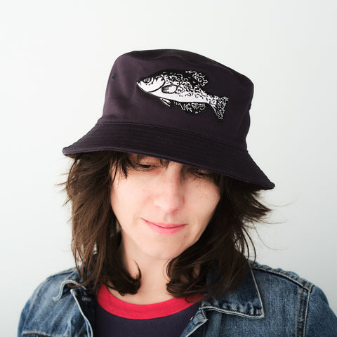 Crappie Patch Bucket hat