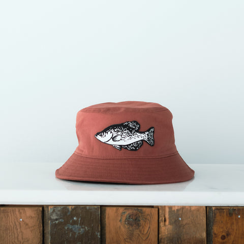 Crappie Patch Bucket hat