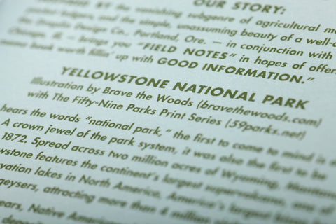 National Parks 3-pack Memo Books