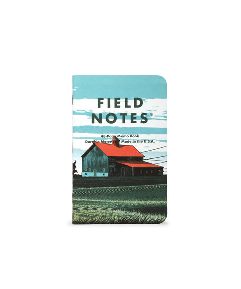 Heartland Field Notes Memo Book, 3-Pack