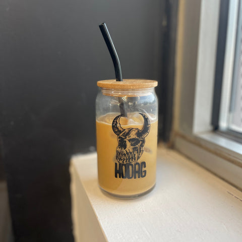 Hodag Skull Glassware
