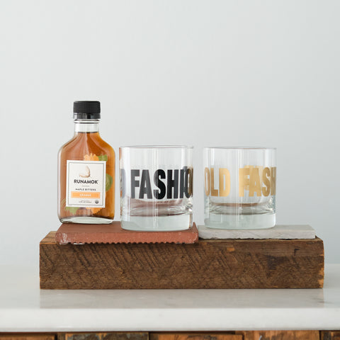 Old Fashioned Cocktail Gift Set, Orange Bitters