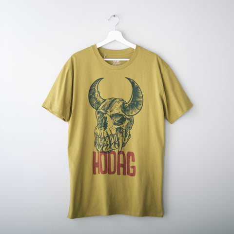 Unisex Hodag Skull Tee, Moss