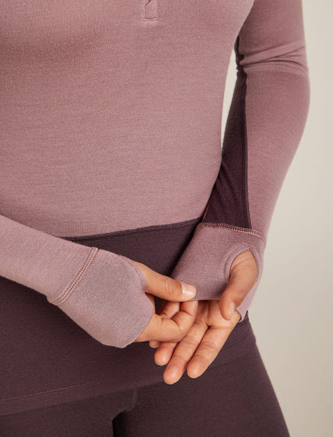 Women's Merino 260 ZoneKnit™ Long Sleeve Half Zip Thermal Top