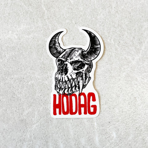 Hodag Skull Sticker