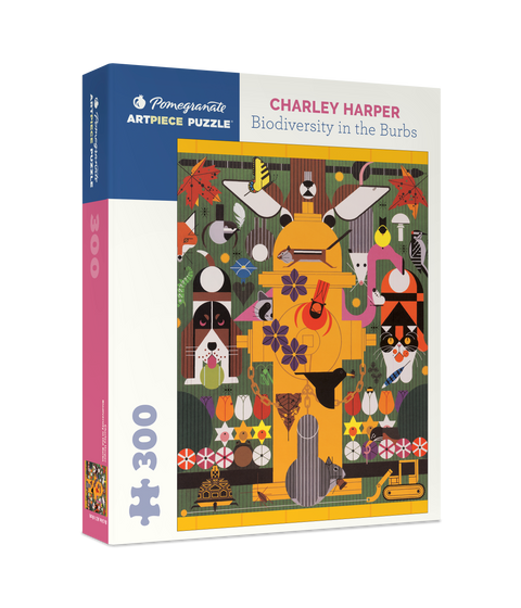 Charley Harper: Biodiversity in the Burbs 300-piece Jigsaw Puzzle