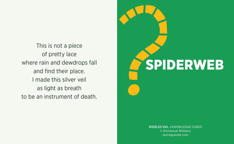 Riddles, Vol. I Knowledge Cards