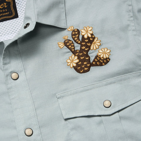 FINAL SALE - Gaucho Snapshirt - Prickly Pears