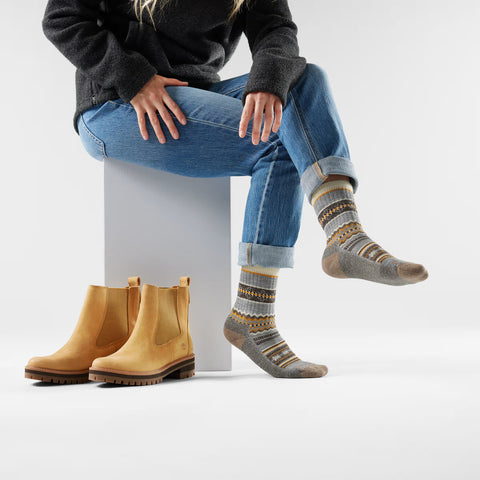 Everyday Cozy Snowed In Sweater Crew Socks