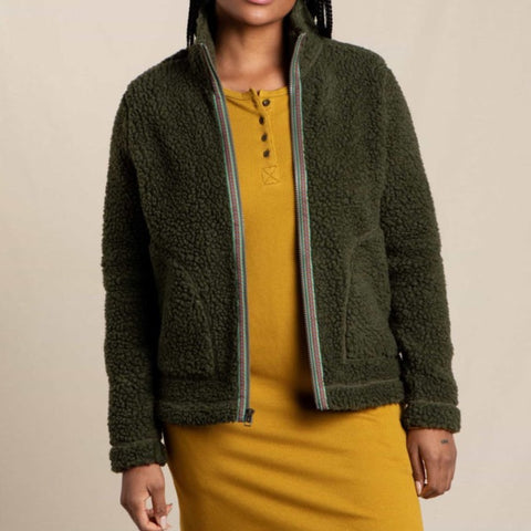Women’s SESPE SHERPAZIP JACKET,
BEETLE II