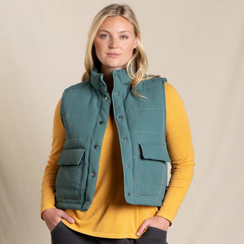 Women’s FORESTER PASS VEST
SILVER PINE