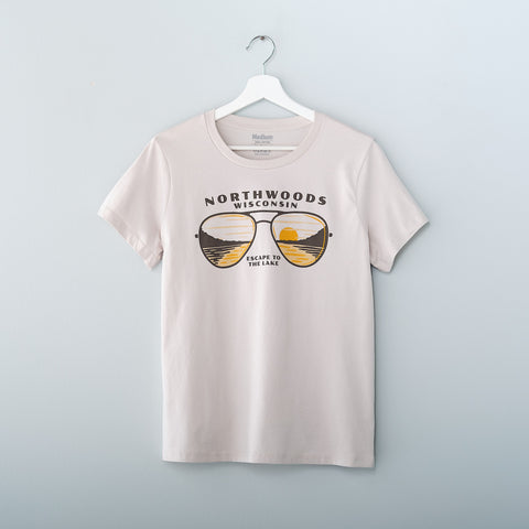 Women's Northwoods Lake Sunglasses Tee