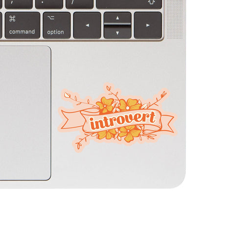 Introvert Identity Personality High Quality Vinyl Sticker
