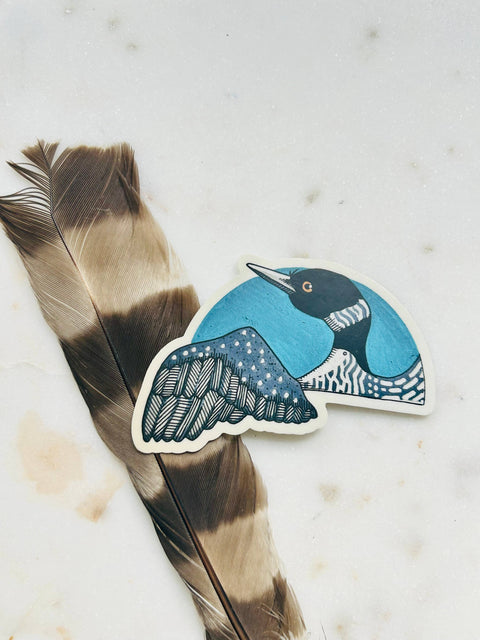 Loon Vinyl Sticker